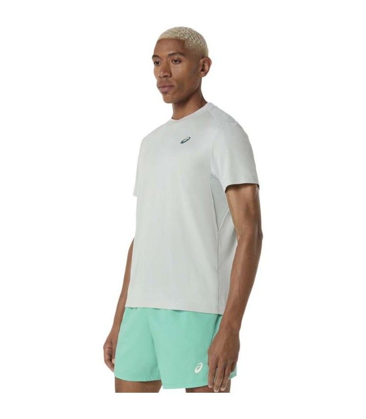 Camiseta Corte de Asics SS Cinza 3
