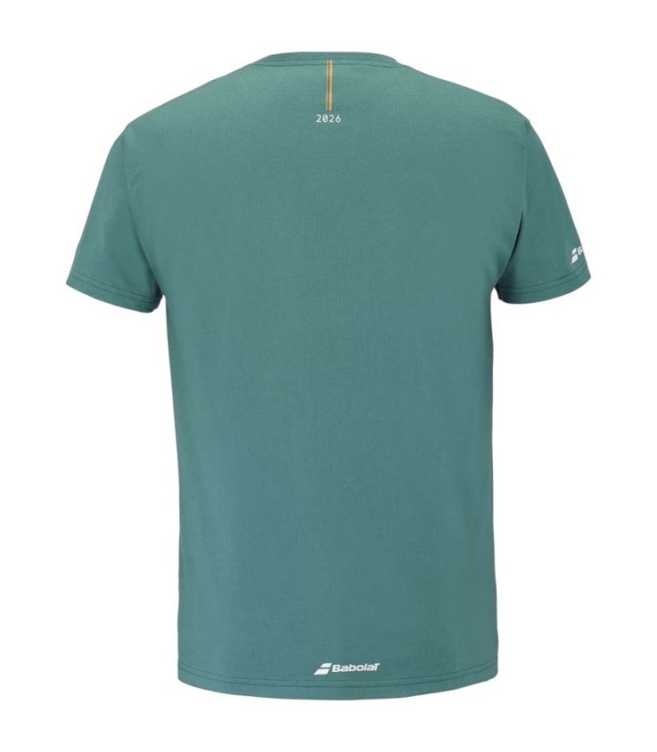 T-Shirt Babolat Übungsnachricht Vert 3