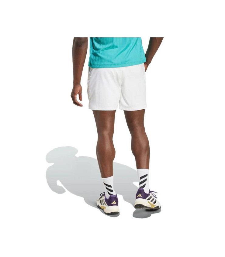 Kurzer adidas ergo 18cm Climacool Blanc 3