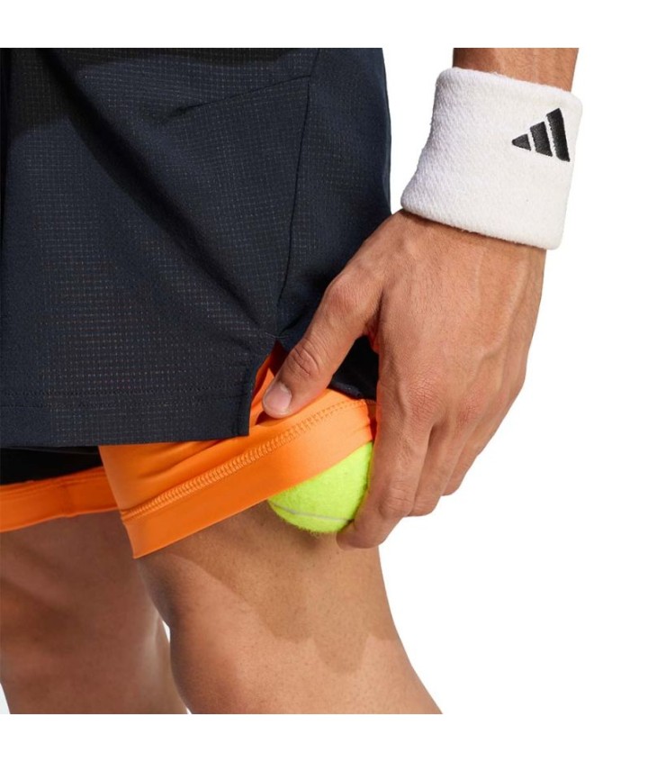 Short Adidas Pro 2N1 Melbourne Noir / Orange 3