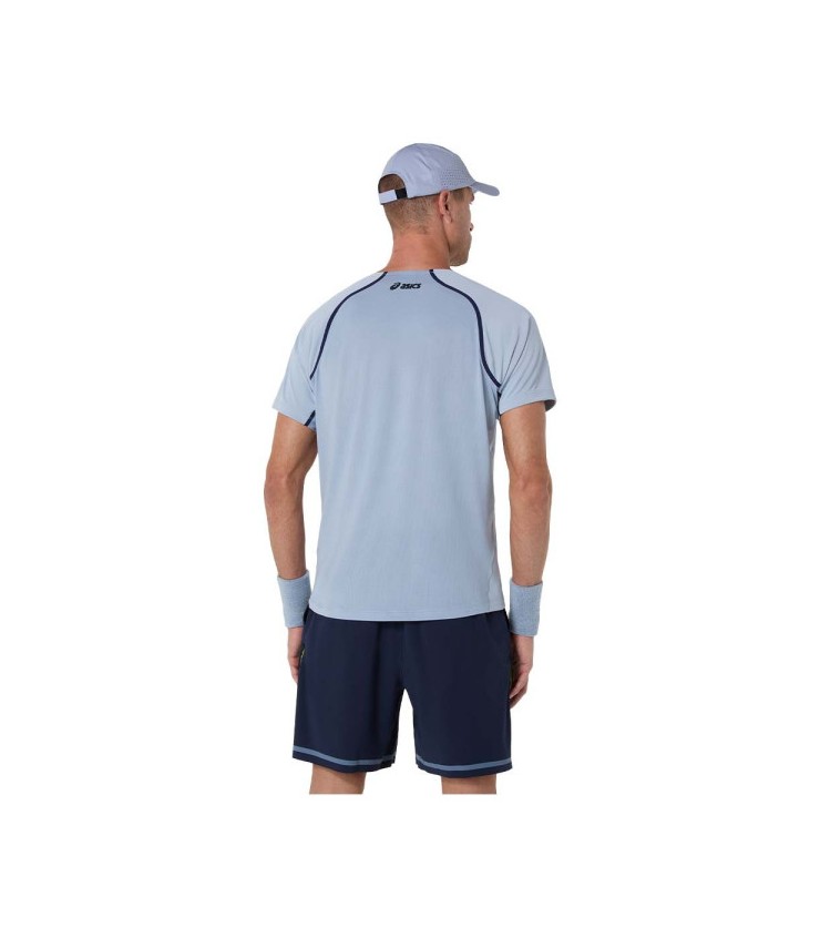 T-Shirt Asics Match SS Gris bleu 3