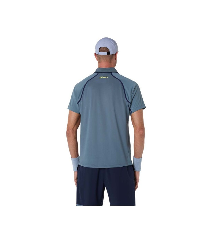 Polo Asics Match SS Grey 2