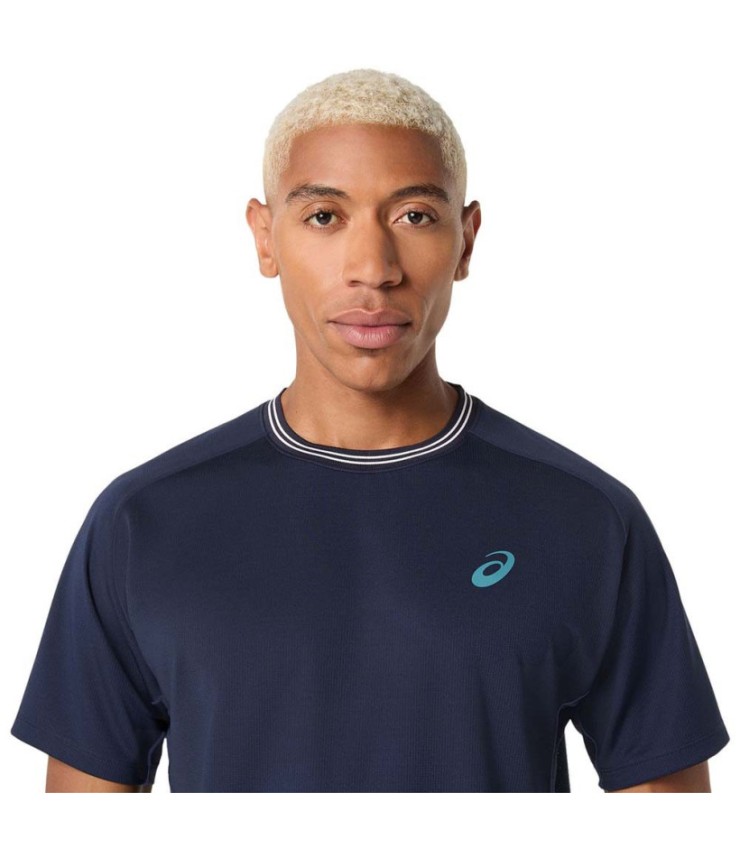 T-shirt ASICS Jogo SS Bleu Marine 4