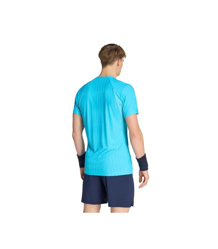 T-Shirt Adidas Climacool+ Airchill FreeLift Bleu ciel 3