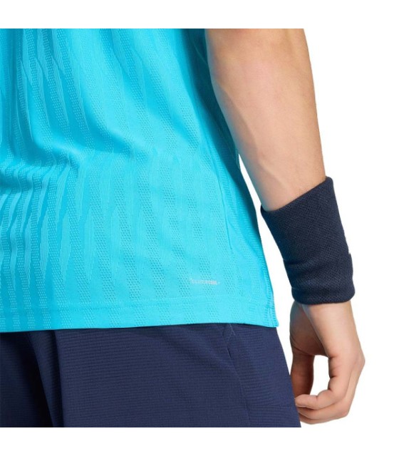 T-shirt Adidas Climacool + Airchill Freelift Bleu Ciel 5