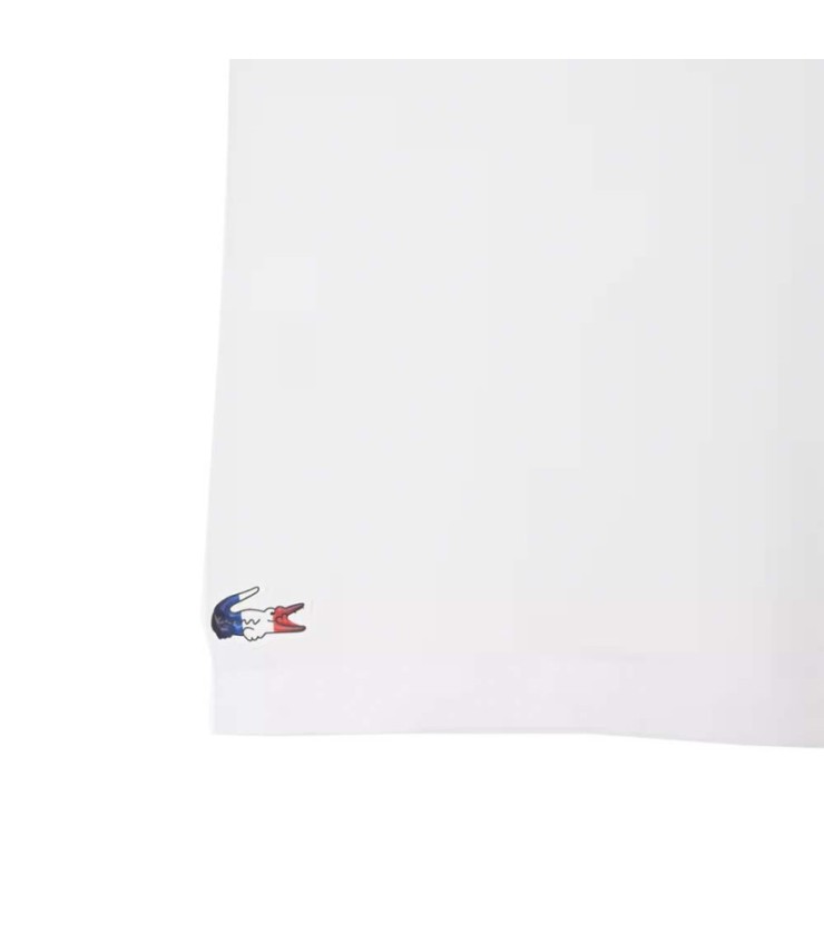 Short Lacoste Équipe de France de Tennis Blanc 3