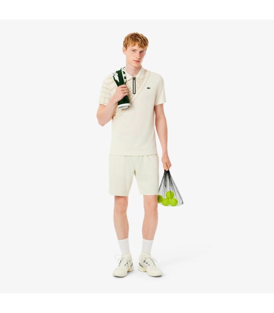 Curto Lacoste Esporte ultra seco ecru 3