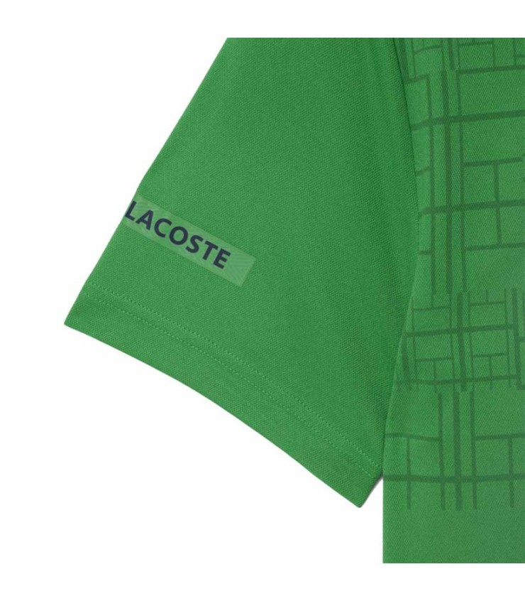Polo Lacoste Tennis Novak Djokovic Vert 4