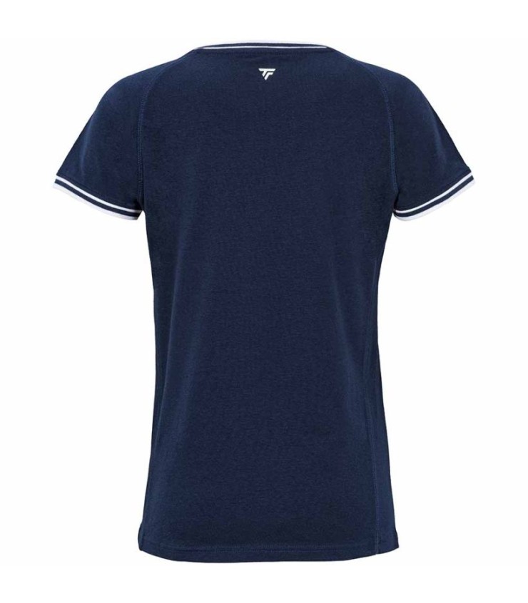 T-Shirt Tecnifibre Team Stretch Femme Bleu Marine 2