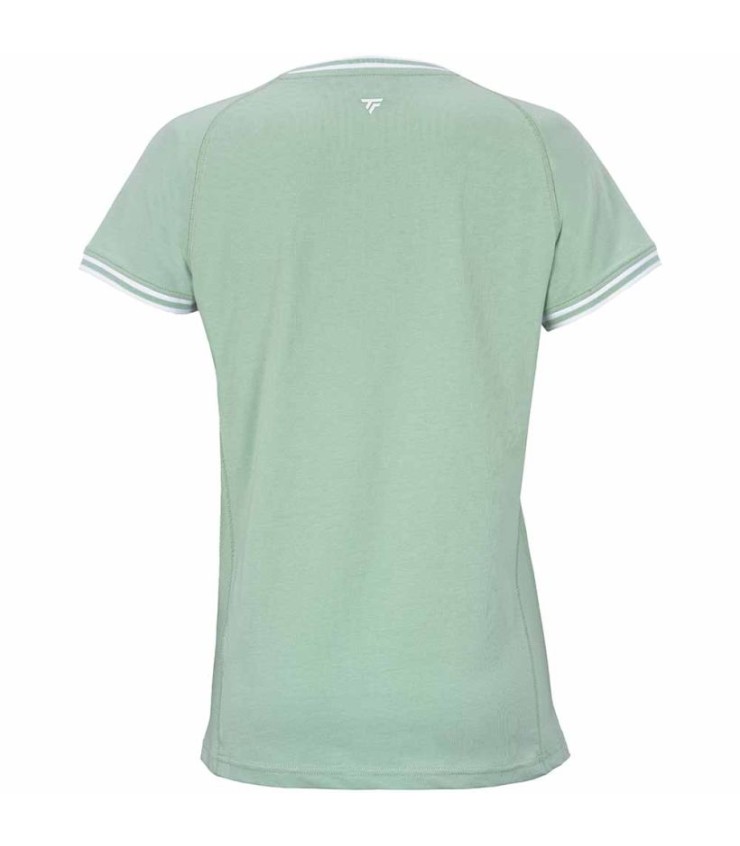 T-Shirt Tecnifibre Team Stretch Femme Vert Pastello 2