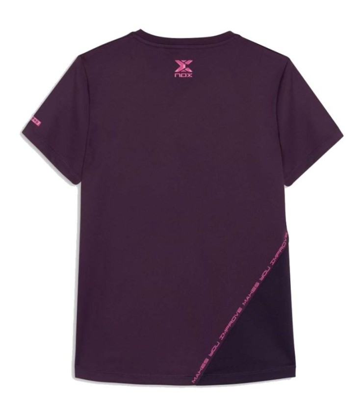 T-shirt NOX Pro Femme Violet 2