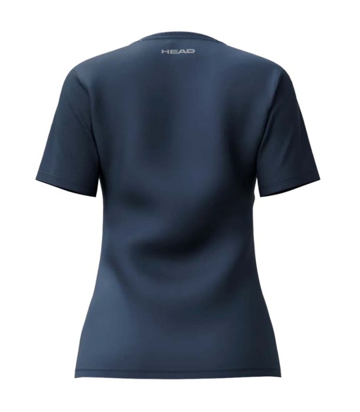 T-Shirt Head Club 25 Tech Femme Bleu marine 2
