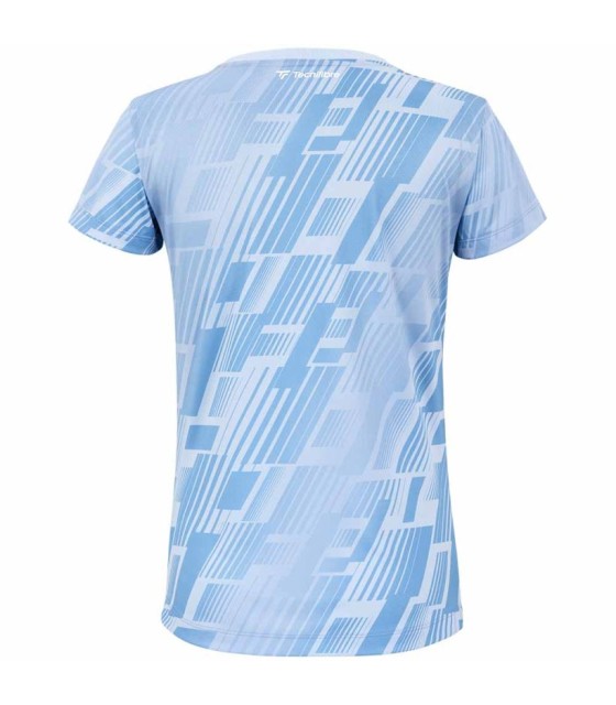 T-Shirt Tecnifibre Infini Tee X-Loop Femme Bleu Ciel 2