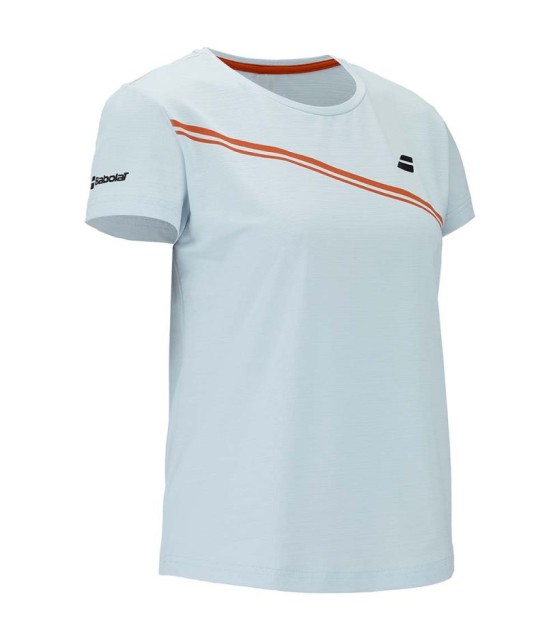 T-shirt Babolat Play Cap Femme Bleu Clair 2