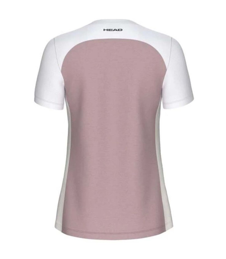 Camiseta Cabeça Petite Play Femme Rose Poudré 2