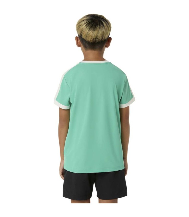 T-shirt Asics Garçon Vert 2