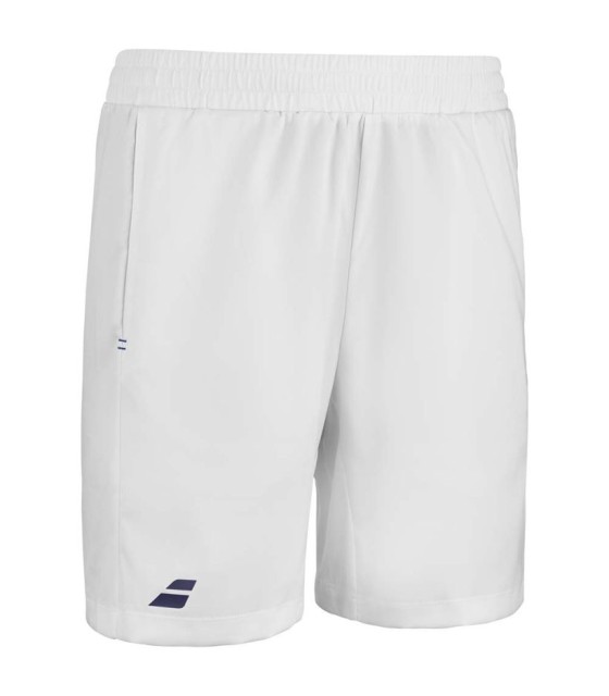 Short Babolat Junior Play Blanc 2