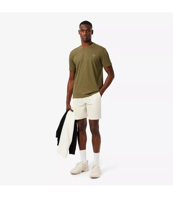 Lacoste T-Shirt aus ultra-trockenem Baumwolle in Olivgrün