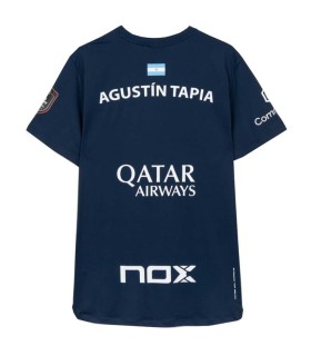 T-shirt Nox AT10 Agustín Tapia 2026 Bleu marine 2