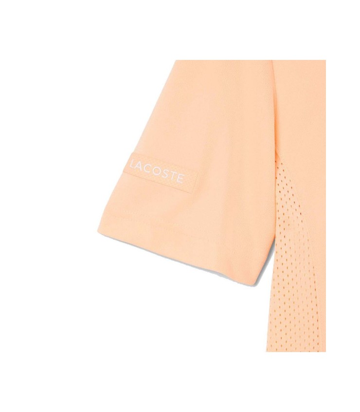 Shirt Lacoste Tennis Novak Djokovic Orange 4