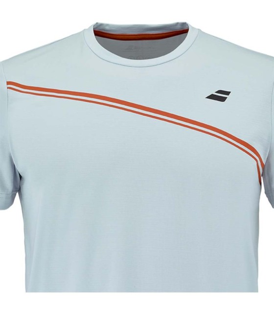 T-shirt Babolat Jogar Grupo De Grupo Bleu Clair 3