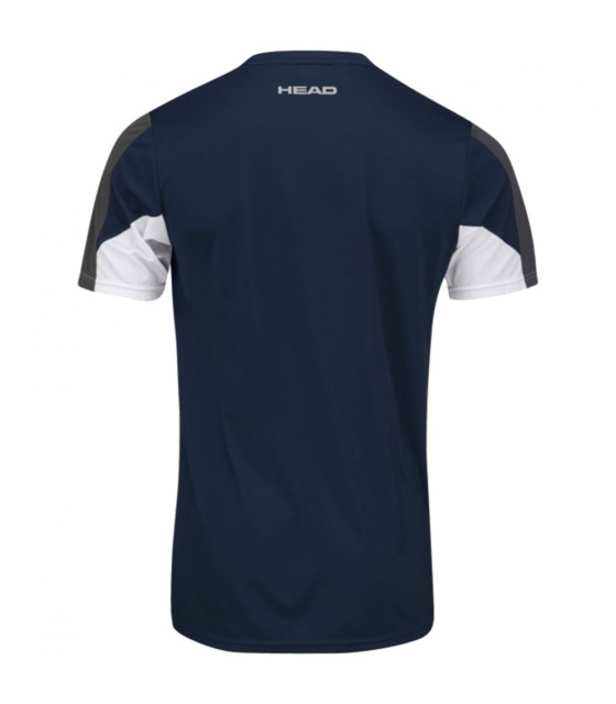 T-shirt Head Junior Club Tech Bleu Marine 2