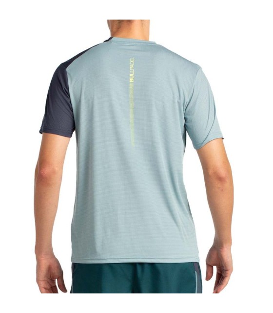 T-Shirt Bullpadel Llico Bleu Vert 3