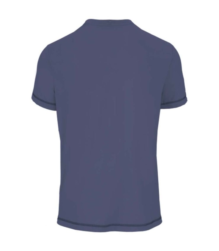T-Shirt Row Jannis Bleu Indigo 2