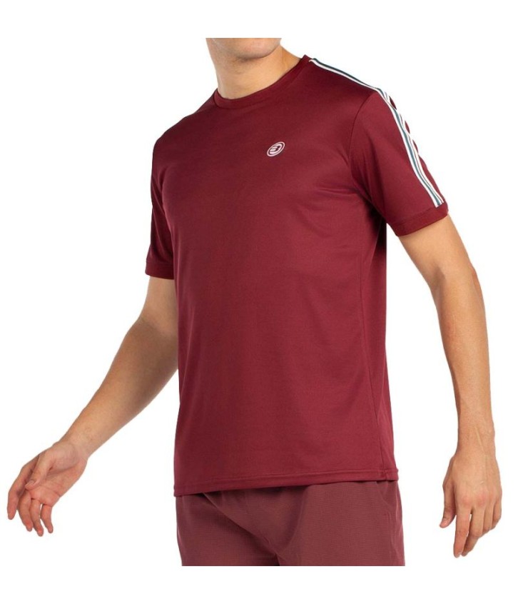 T-shirt Bullpadel Alder Bordeaux 4