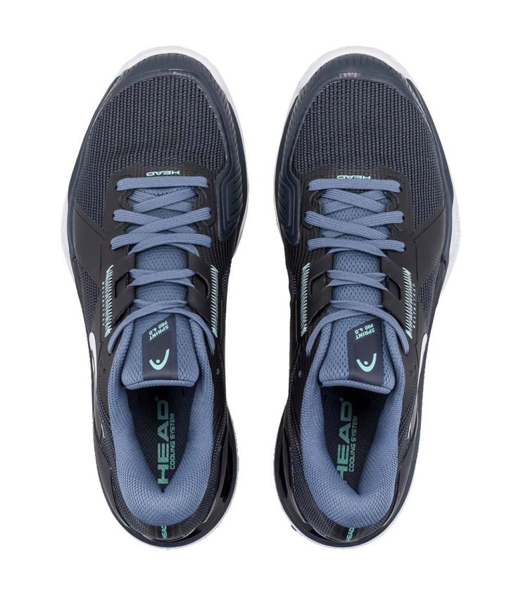 Zapatillas Head Sprint Pro 4.0 Negro / Azul 4