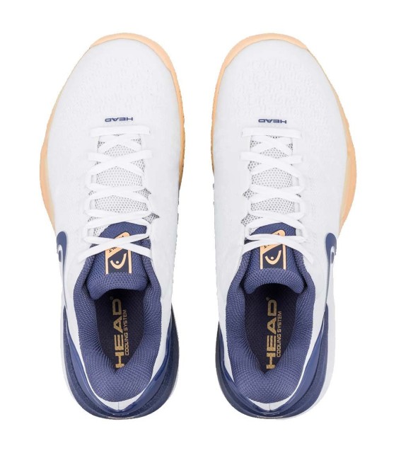 Cabeça Revolt Pro 5.0 Sapatos Branco / Azul Marinho 4