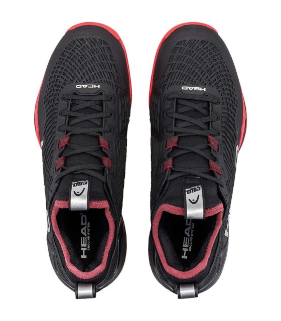 Cabeça suportar pro sapatos preto / vermelho 3