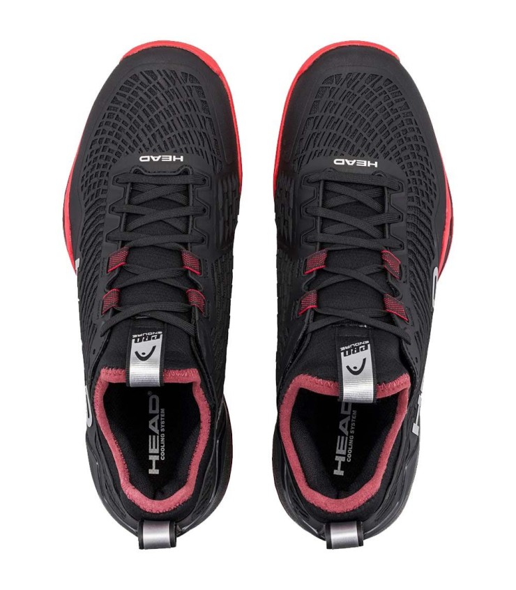 Zapatillas Head Endure Pro Negro / Rojo 3