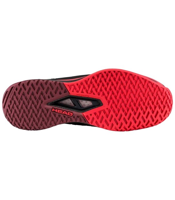 Zapatillas Head Endure Pro Negro / Rojo 4