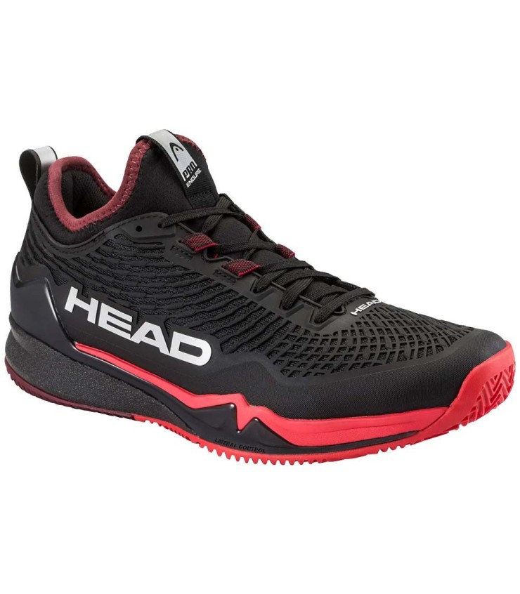 Zapatillas Head Endure Pro Tierra batida Negro / Rojo 1