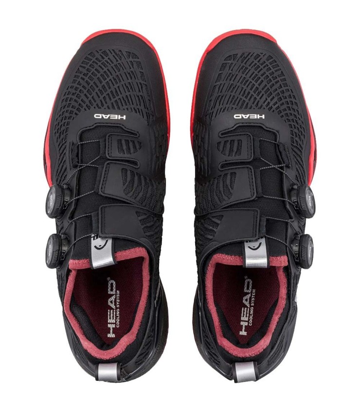 Zapatillas Head Endure Pro BOA Negro / Rojo 3