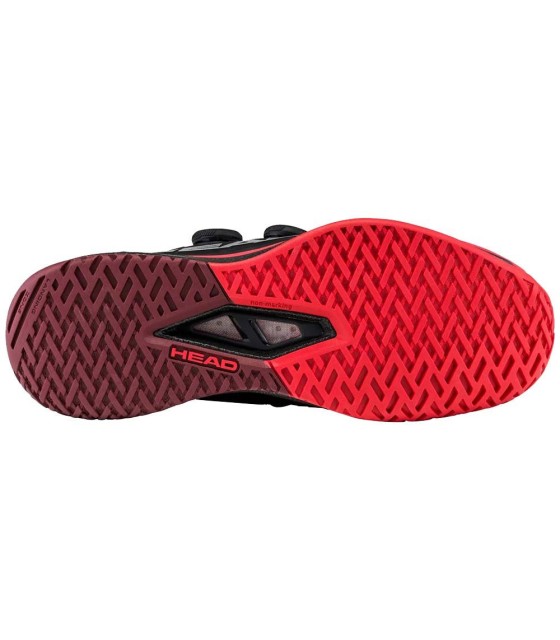 Zapatillas Head Endure Pro BOA Negro / Rojo 4
