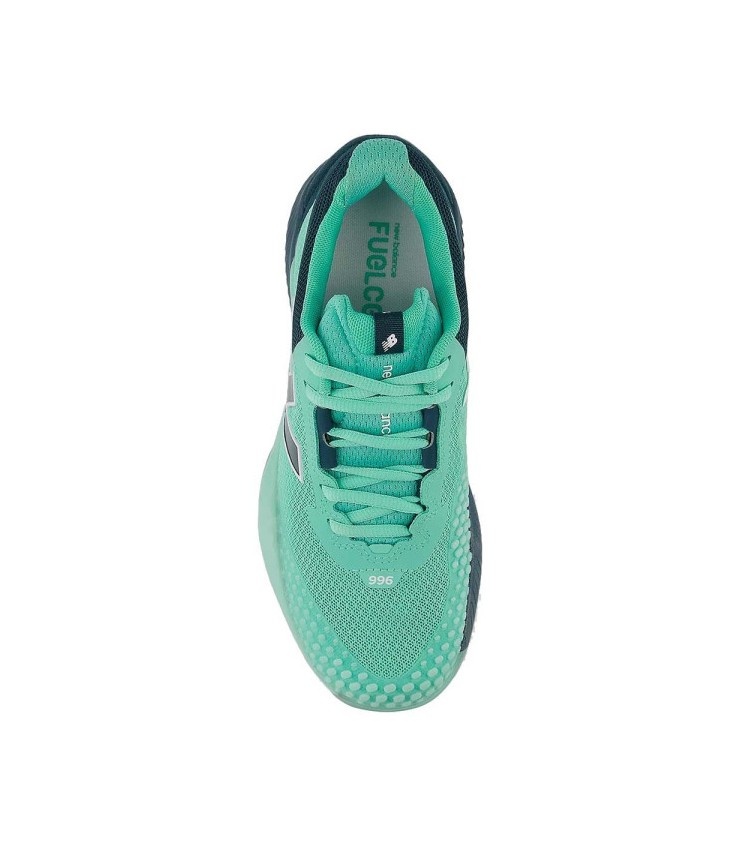 Zapatillas New Balance FuelCell 996 v6 Tierra batida Mujer Verde - Verde Oscuro 3