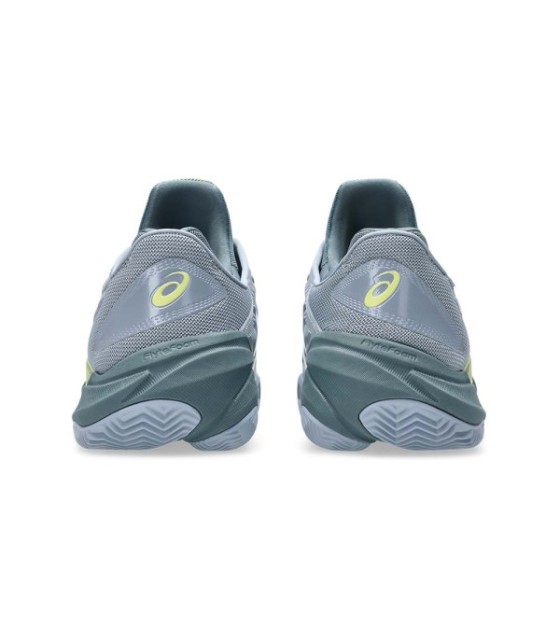 Ténis Asics Gel Court FF 3 Cinza Lavalhado Terra - Verde 3
