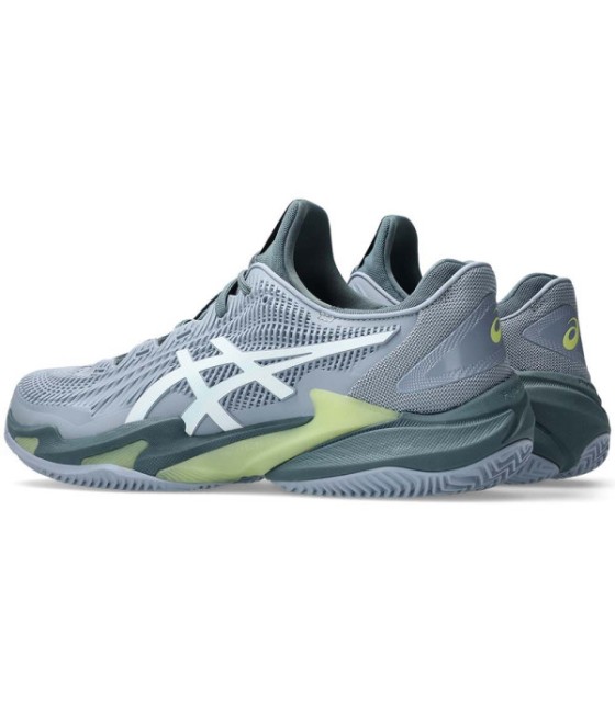 Ténis Asics Gel Court FF 3 Cinza Liso Encosta - Verde 5