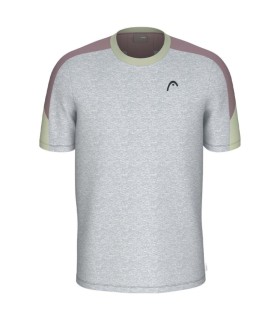T-shirt cabeça play tech 26 cinza chiné 1