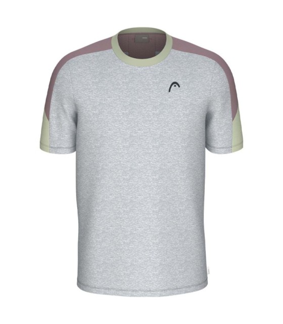 T-shirt cabeça play tech 26 cinza chiné 1