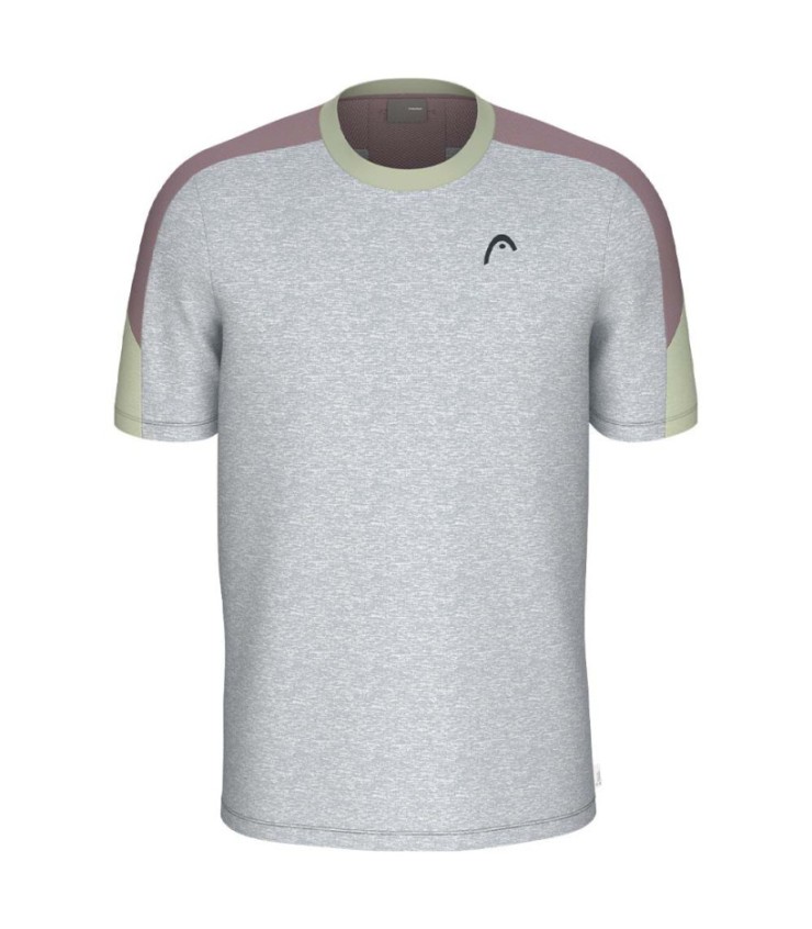 T-shirt cabeça play tech 26 cinza chiné 1