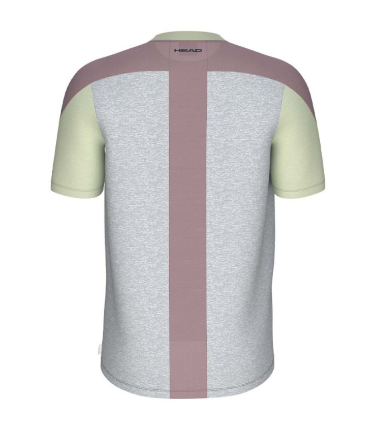 T-Shirt Head Play Tech 26 Grau Chiné 2