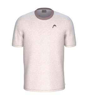 T-shirt cabeça play tech 26 rose chiné 1