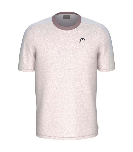 T-shirt cabeça play tech 26 rose chiné 1