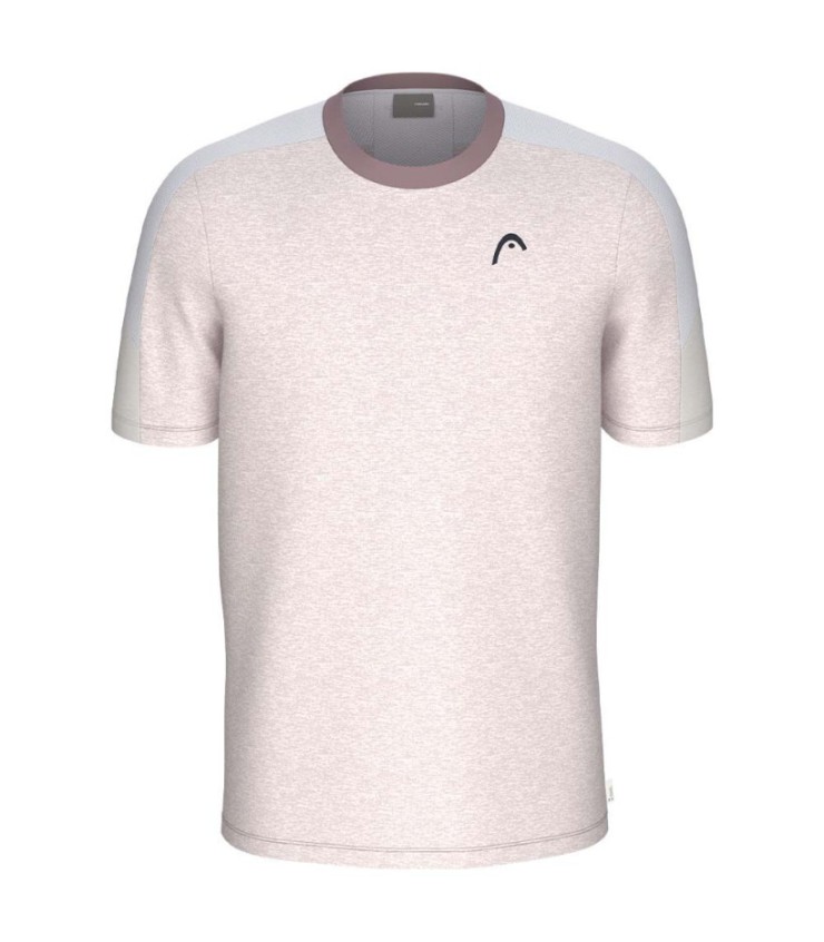 T-shirt cabeça play tech 26 rose chiné 1