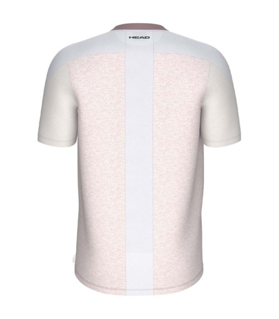 T-shirt Head Play Tech 26 Rose Chiné 2