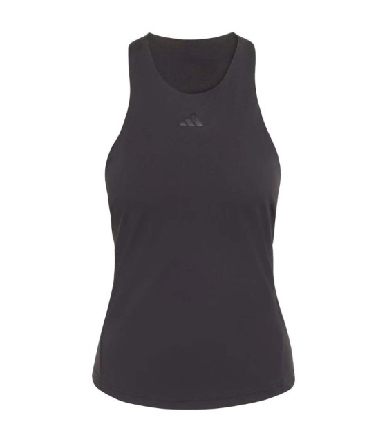 T-shirt sem mangas de tênis adidas e preto Melbourne 1