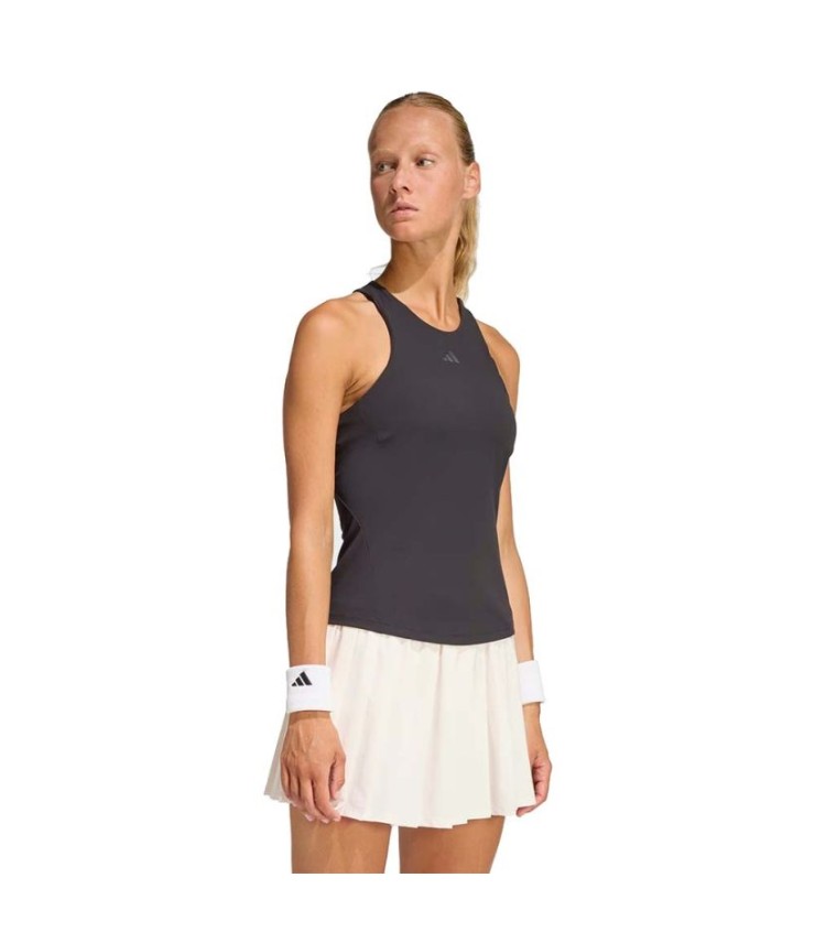 Adidas Tennis und Black Melbourne ärmelloses T-Shirt